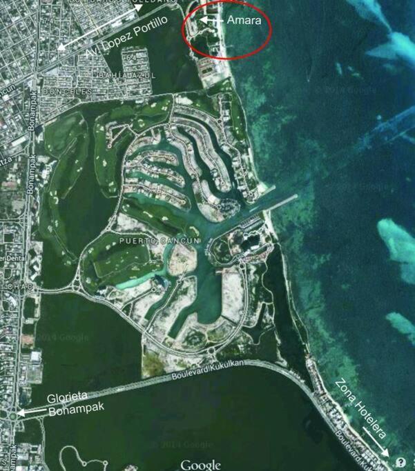 Punta Me Luxury Apartments Ocean View & Beach Front In Amara 칸쿤 외부 사진